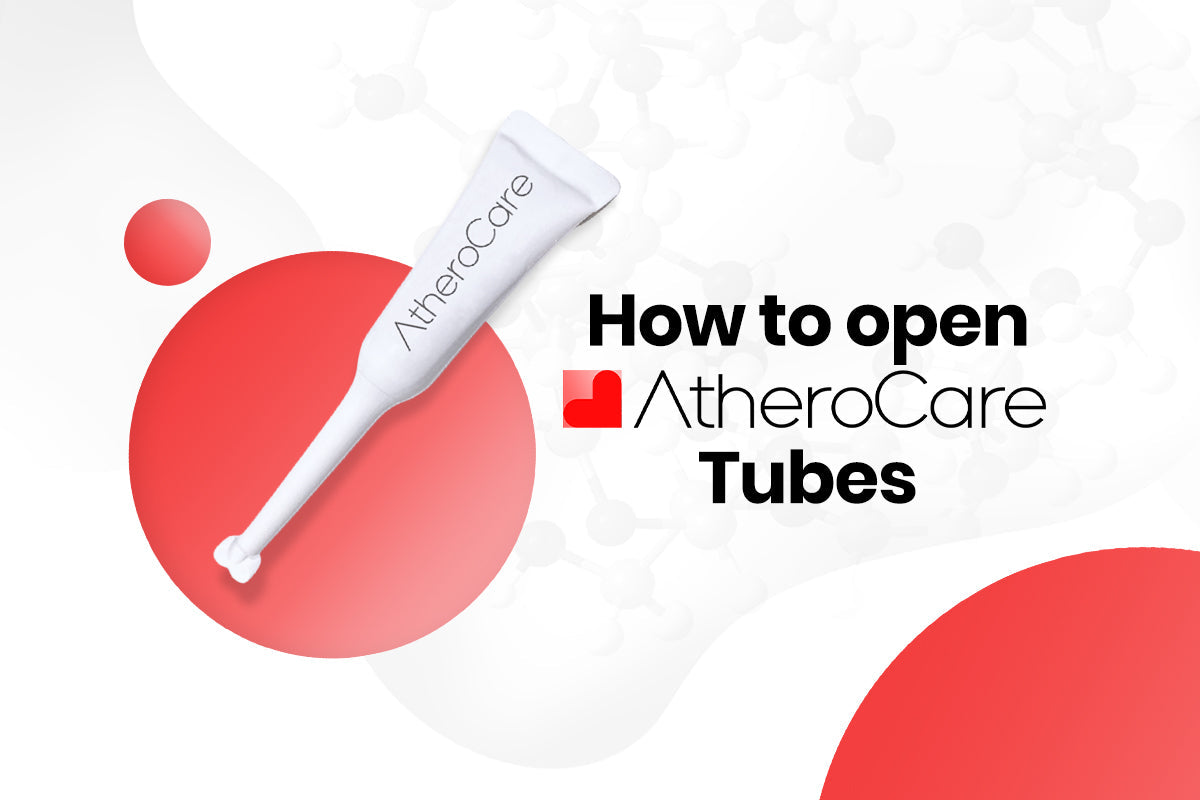 How to open AtheroCare Tubes